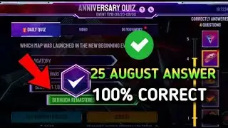 Day 6 Anniversary quiz 100% right answer today | 4th anniversary quiz event | go to description