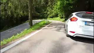 Passo Santa Barbara, descent upper part