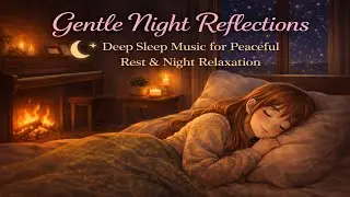 Gentle Night Reflections 🌙 Deep Sleep Music for Peaceful Rest & Night Relaxation