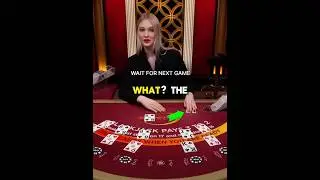 Acoustic dealer gets screamed at #casino #blackjack #part1