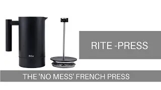 Rite Press &mdash; The 'No Mess' French Press | Startdet