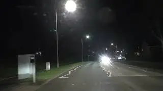Night Drive On Newtown Road, Woodgreen Drive, Mill Wood Drive & Ankerage Green, Worcester, England