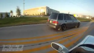 AWD Turbo Civic Wagon vs Corvette