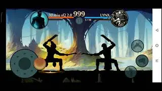 old young boss lynx vs golden lightning lynx claws shadow fight 2 gameplay video