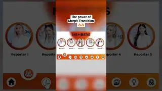 The power of Morph Transition 🔥🔥 #powerpoint #animation #design #ppt #tutorial