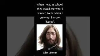 John Lennon - Happiness - Life  #quotes #shorts #motivation #lifequotes #life #Quotesperfect