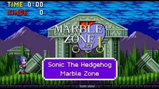 Sonic The Hedgehog - Marble Zone (Ragtime Piano)