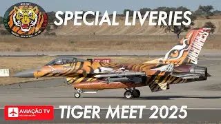 NATO Tiger Meet 2025 - ALL Tiger Special Liveries - BA11 Beja, Portugal