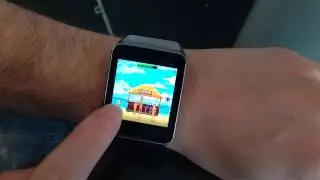Testing Unity3D game Beach God on Android Wear