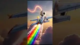 Fancy Animal Airplane Adventures ✈️🐾 | Colorful Kids Flying Videos#shorts