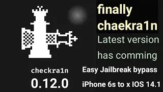 Checkra1n 0.12 Download🔽✅ Jailbreak IOS 14.0/14.1✅iPhone 6s to x supported✅MAC OS✅iPhone 7/7P/8/8P/X