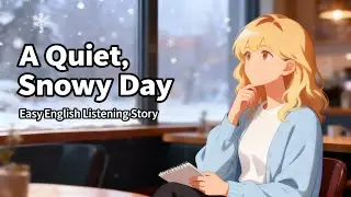Easy English Podcast | A Peaceful Snowy Day in New York | Simple English Listening Practice