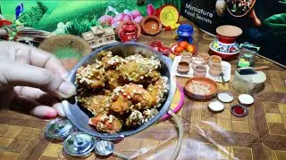 Chicken Dabo Recipe in Miniature || Crispy Chicken Dabo || Fried Chicken Recipe in Miniature Style