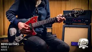 Novo Nucleus Serus J | Fralin P-90s & Mastery Vibrato | #25573