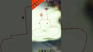 120 AC Gendarme Surprises and Destroys FV4005 Stage II World of Tanks #wot #shorts