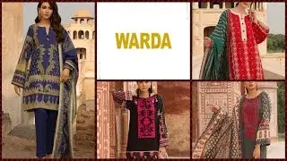 Warda Latest Unstitched 3-Piece Winter Collection 2019 With Prices