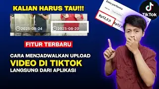 FITUR TERBARU TIKTOK | CARA MENJADWALKAN UPLOAD VIDEO DI TIKTOK | TERBARU 2025