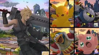 【Wii U】All Screen KOs /【Wii U】全ファイター手前やられ集 #SSB4 #スマブラWiiU
