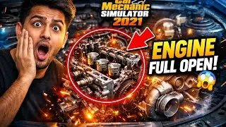 &ldquo;Engine Full Open 😱 | Car Mechanic Simulator 2021 |#CarMechanicSimulator2021#GameplayHindi#CarRepair