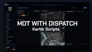 MDT With Dispatch | Advanced MDT for Police, EMS, DOJ & More (By @kartikgupta6304 )