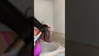 anti frizz and anti humidity hair care routine #hairroutine #antifrizz #hairstyling