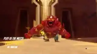 Overwatch: Winston Highlight Competitive Mode