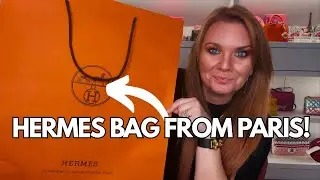 HERMES BAG UNBOXING!! The HERMES BAG I scored in PARIS!! This is EPIC!