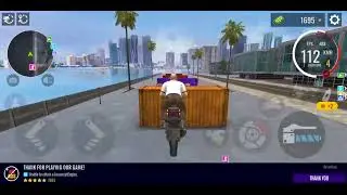 Real Motorcycle Driving Game 3D Gameplay (iOS, Android)