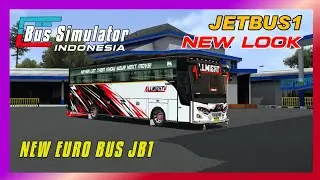 NEW EURO BUS UPDATE | BUS SIMULATOR INDONESIA REALISTIC BUS DRIVING ENJOYE GAMEPLAY 
