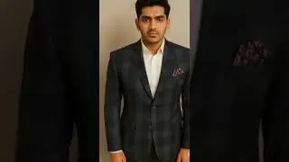 Grey Check Blazer for Men | Casual & Stylish Blazer | Sehyog De Ethnic #sehyogdeethnic #mensfashion
