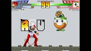 MUGEN battle #4585: KOF vs Mario Bosses