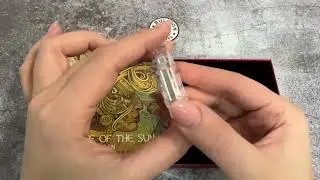 2022 1 5 oz Silver Incan House of Sun Maze Coin Solomon Islands  .9999 Fine