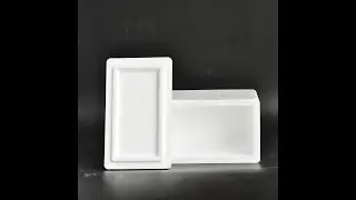 Semi-auto Eps Expanded Polystyrene Foam Box Shape Moulding Making Machine