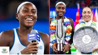 COCO GAUFF MOVED TO TEARS BY JESSICA PEGULA&rsquo;S HEARTFELT MESSAGE AFTER WUHAN FINAL