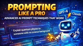 Prompting Like a Pro: Advanced AI Prompt Techniques That Work