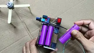 Single Motor Drone 😂 | six class school project drone making