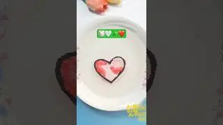 Magic 🪄 Art! Tissue paper 🧻 & Water 💧 activity  ⁠@ArasEasyArt #diy #love #viral #ytshorts
