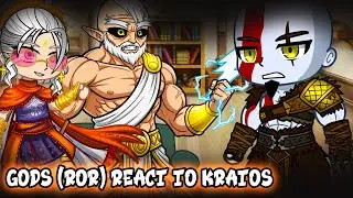 Gods (ROR) react to Kratos || GOW // Gacha React Part 2