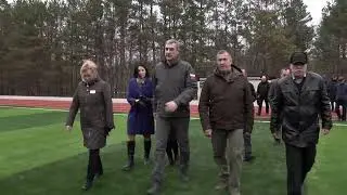 Полпред Президента Юрий Трутнев посетил строящийся центр военно-патриотического воспитания