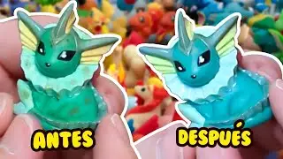 Quitando SUCIEDAD y MAL OLOR de JUGUETES ANTIGUOS Pokemon Kids Bandai