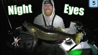 Trolling for NIGHT Walleyes, Fox River Walleyes | Wisconsin Walleye Fishing