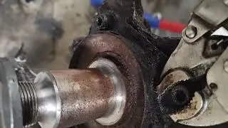 Volvo 740 removing stuck bolts and a small fire