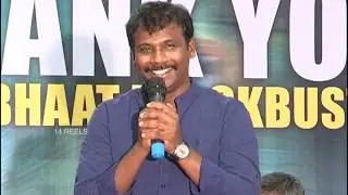 Yuvaraj Speech at #LIE Movie Success Meet - Nithiin, Arjun, Megha Akash
