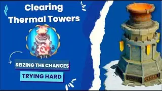 Best Technique To Vanish Thermal Towers | Infinity Kingdom
