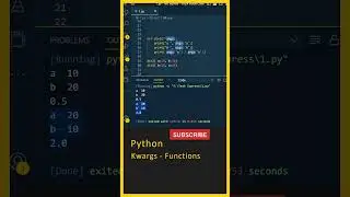 Python In Telugu: Functions in Python (Kwargs), Python For Beginners In Telugu, Python Interview