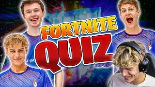 HVEM ER DEN KLOGESTE?! | Fortnite Quiz med Quitoooo, Swag, Rasmusnie & Gedde!