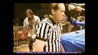 Masterz Of Mayhem TV - Terry Funk Vs. Cactus Jack - ECW Fan Cam - Dover, DE. 04.29.1995