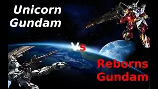RX-0 Unicorn Gundam VS CB-0000G/C Reborns Gundam (ユニコーン ガンダム VS リボーンズガンダム
