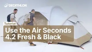 TUTORIAL - How to use the AIR SECONDS 4.2 FRESH & BLACK ? | Decathlon_QUECHUA