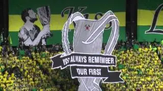 Timbers Army tifo: 'You Always Remember Your First'